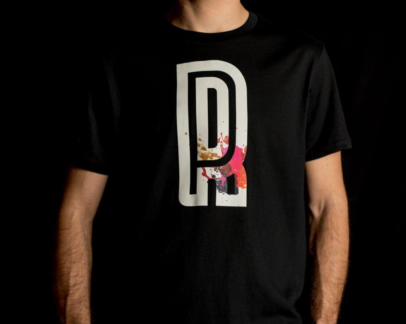 Fluo Black White PR T-Shirt | PrimoÅ¾ RogliÄ Official Shop