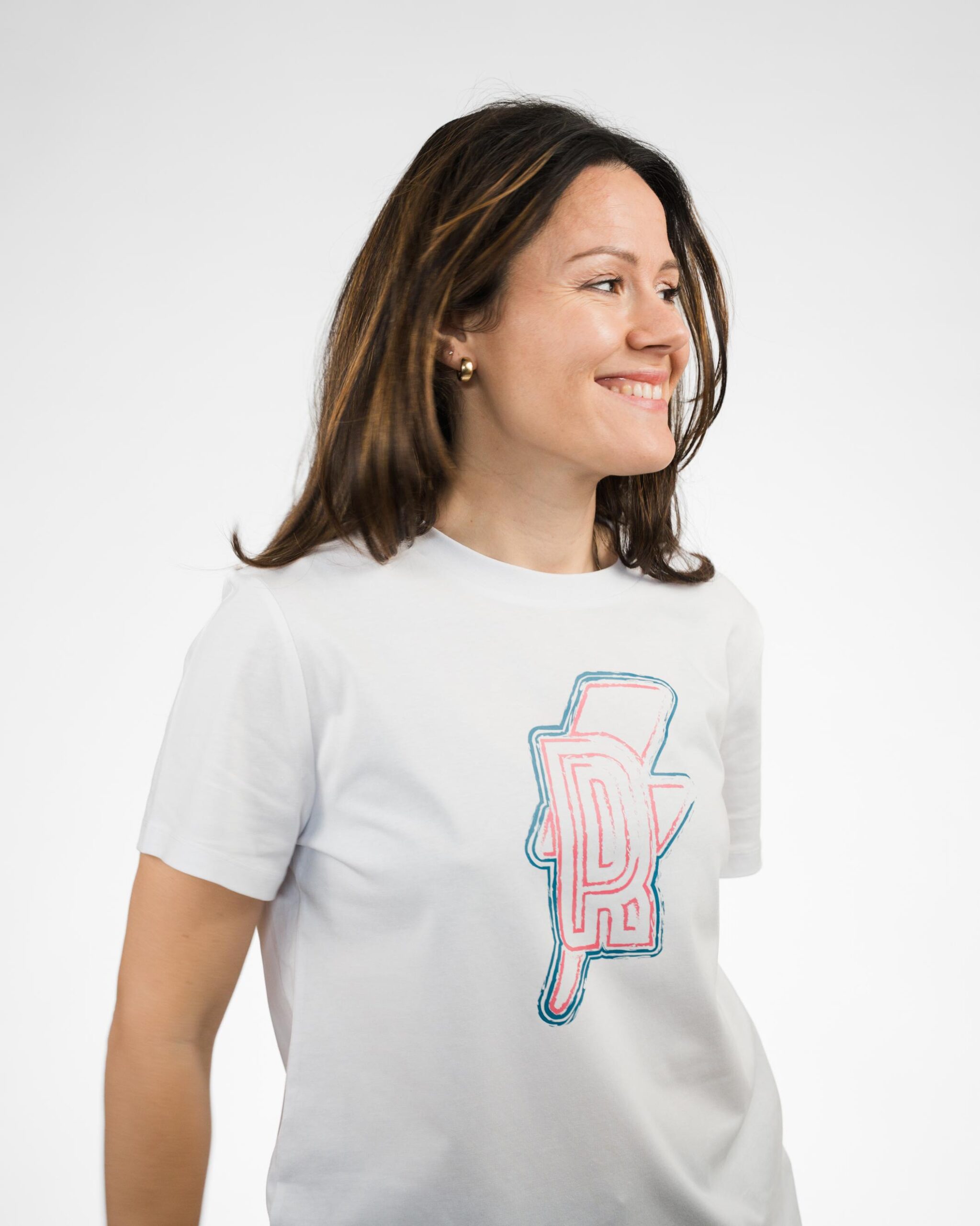 T_Shirt High Voltage White W - Image 2