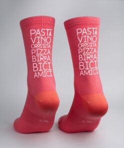 Kolesarske nogavice Pasta Vino Pizza