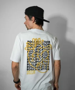 T-Shirt Roglification Echoes White M