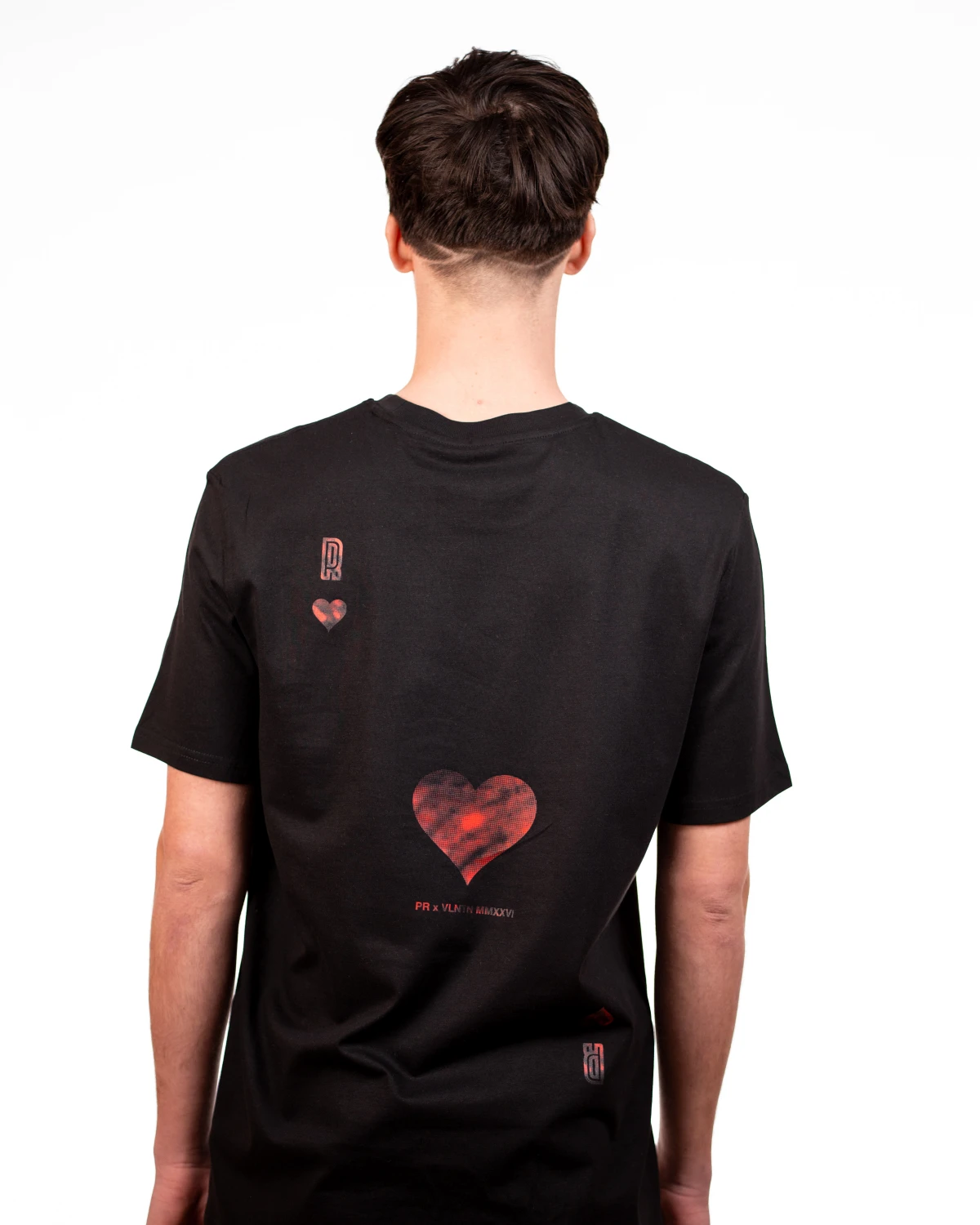 Majica Hearts Up črna M - slika 10
