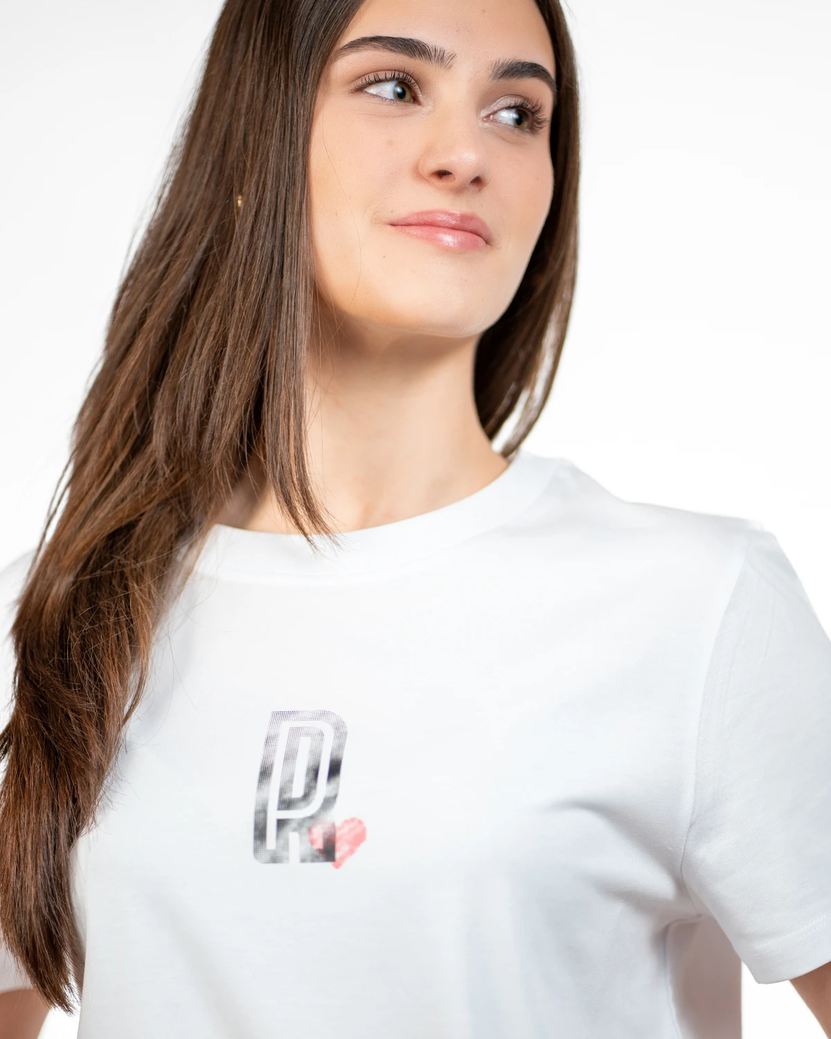 Majica Heartline bela Ž - slika 7