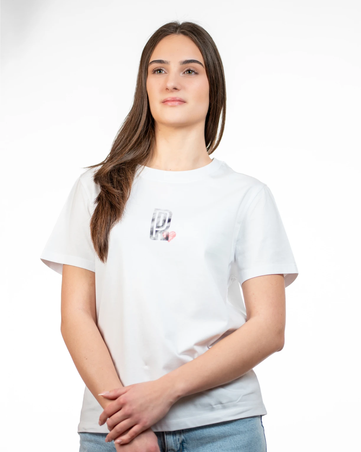 Majica Heartline bela Ž - slika 8