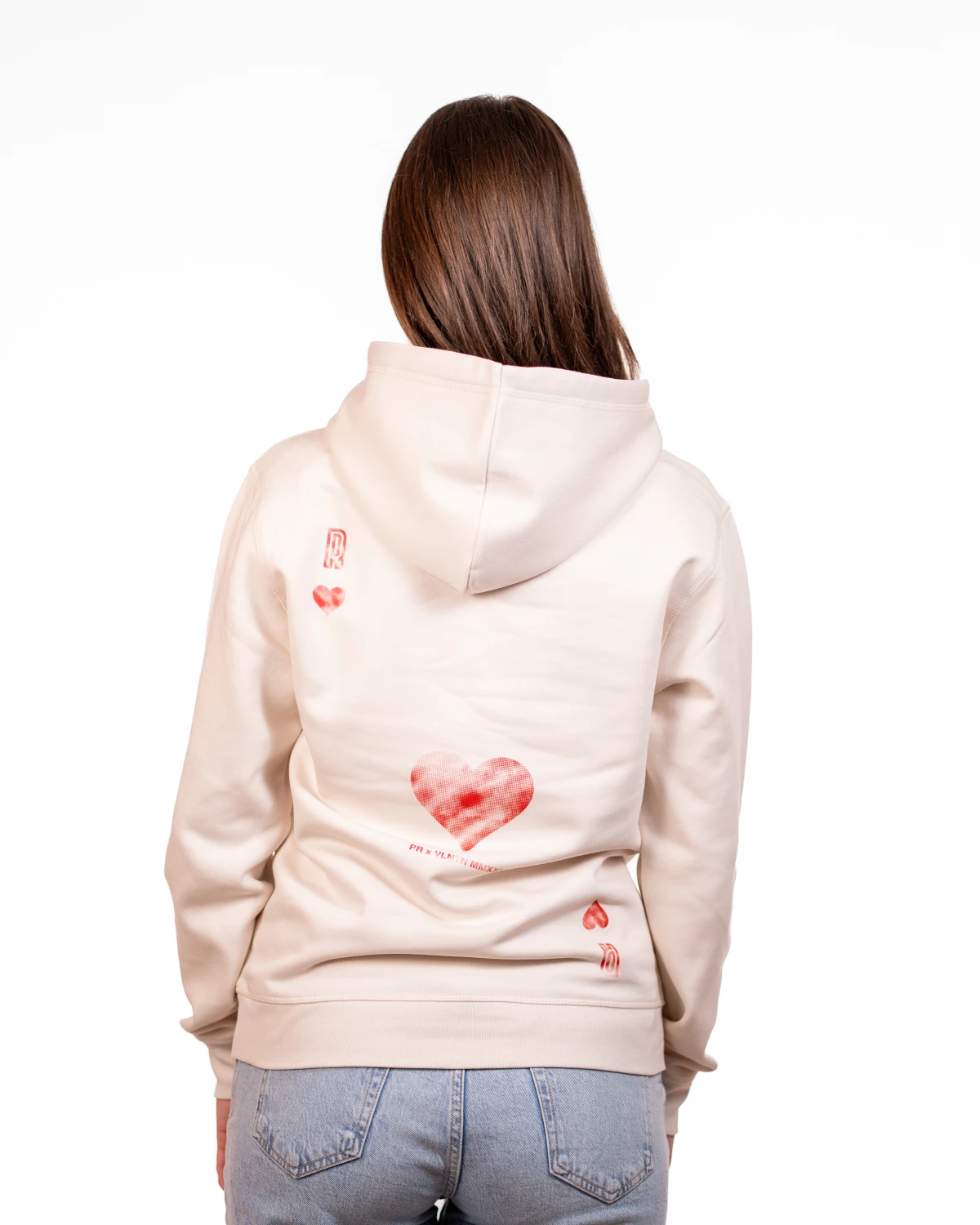 Kapucar Hearts Up Vintage White - slika 7