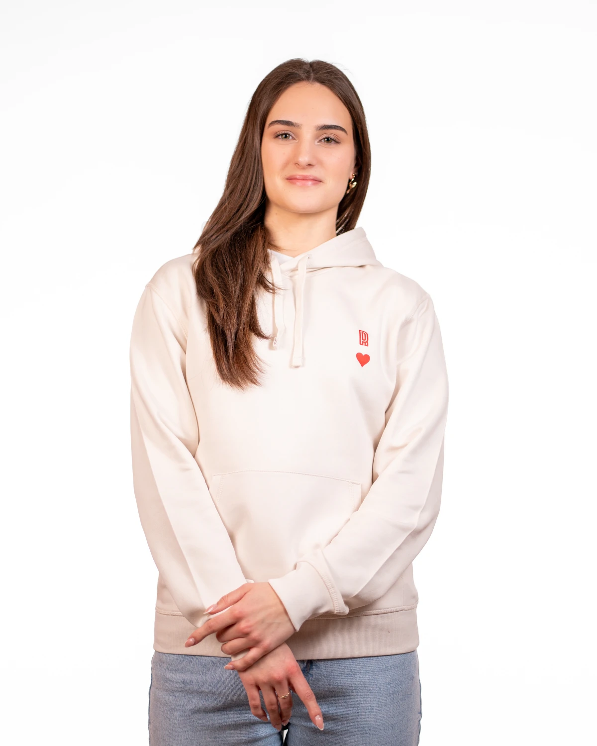 Kapucar Hearts Up Vintage White - slika 2
