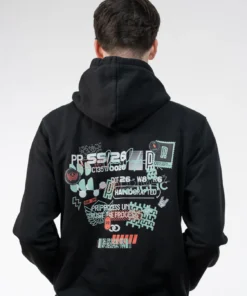 Kapucar Process Črn  UNISEX