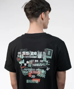 Majica Process Črna - M