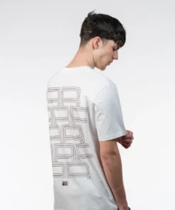 Majica Lines Bela - M