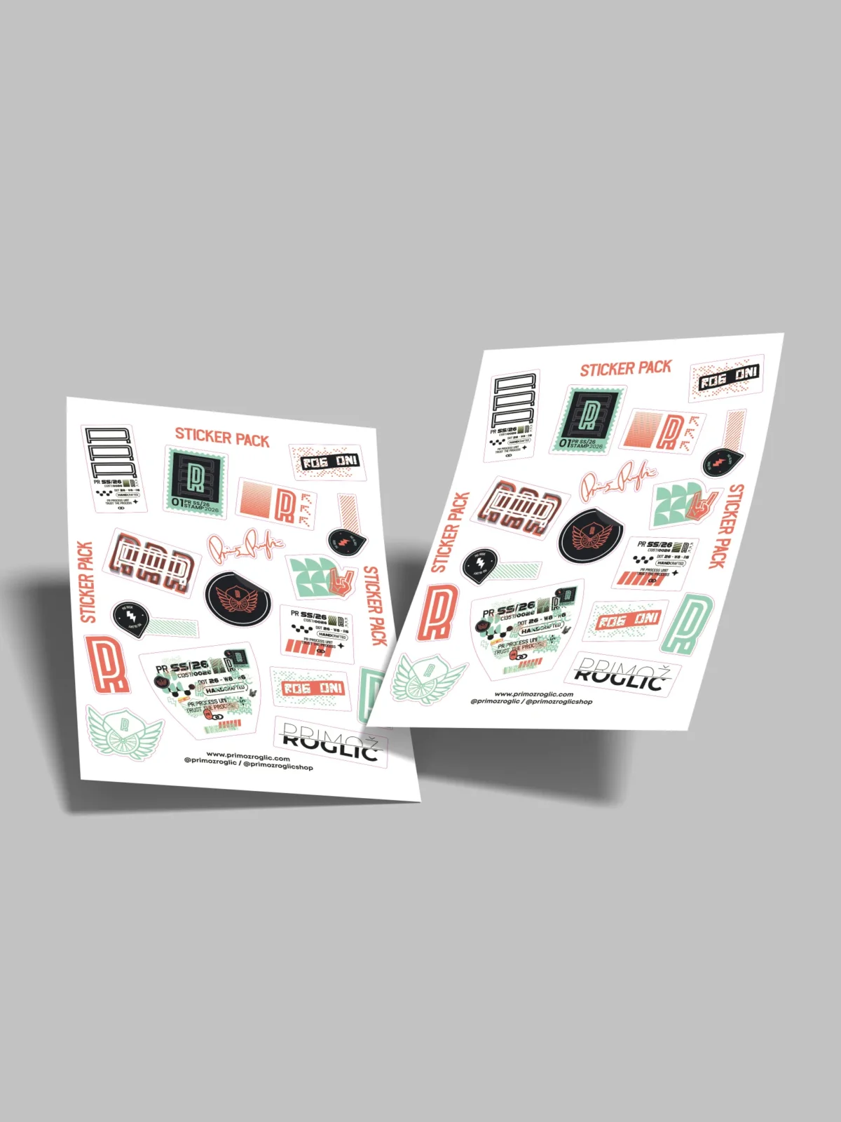 Backup Process Sticker Sticker pack Process – Primož Roglič
