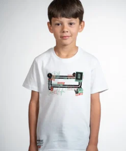 Kids T-Shirt Process White