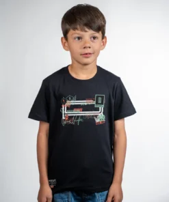 Alternative view of Kids T-Shirt Process Black