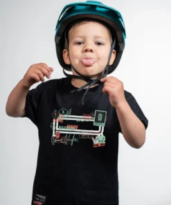 Kids T-Shirt Process Black