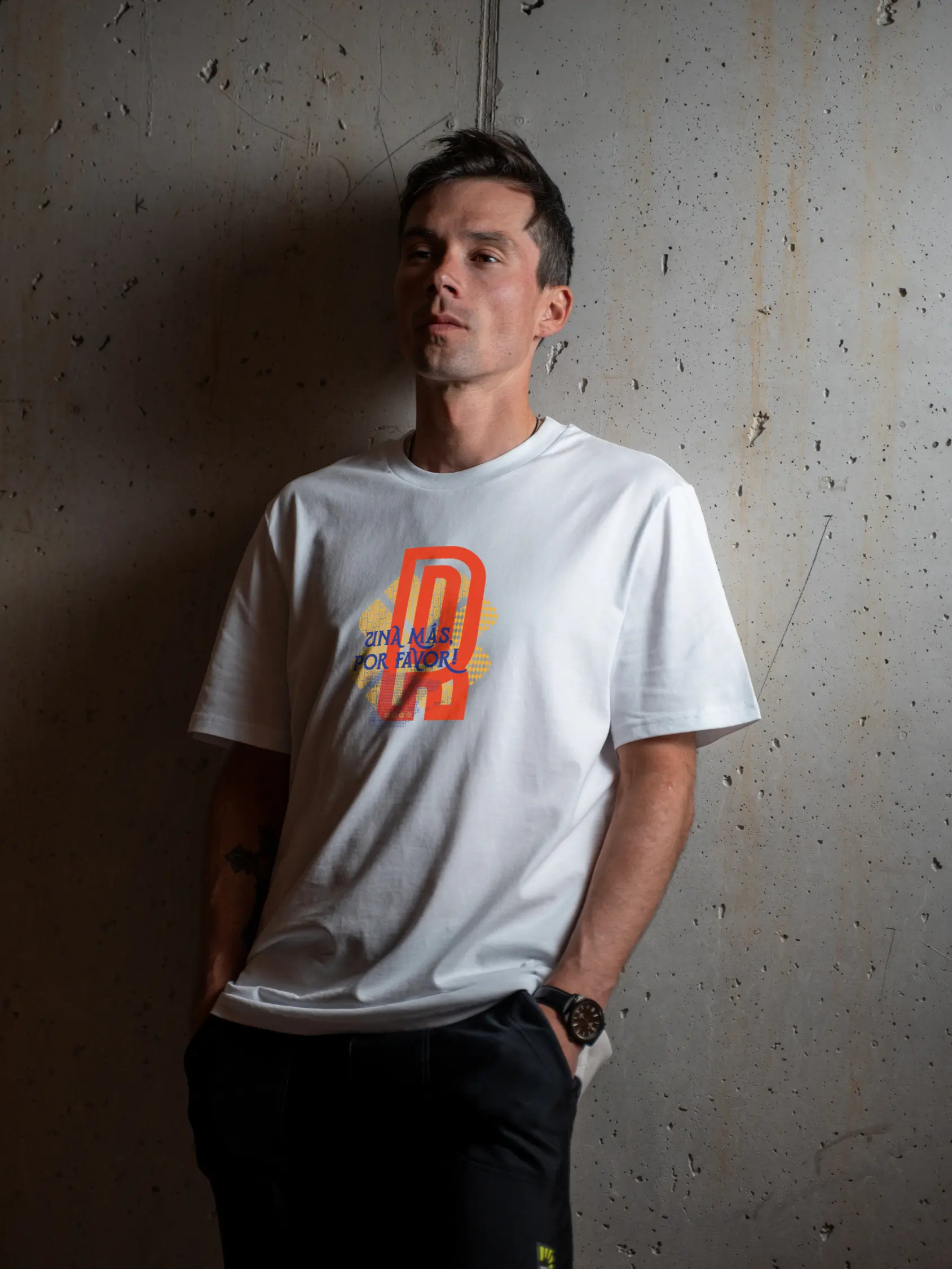 T-Shirt Una Mas White M - Image 3