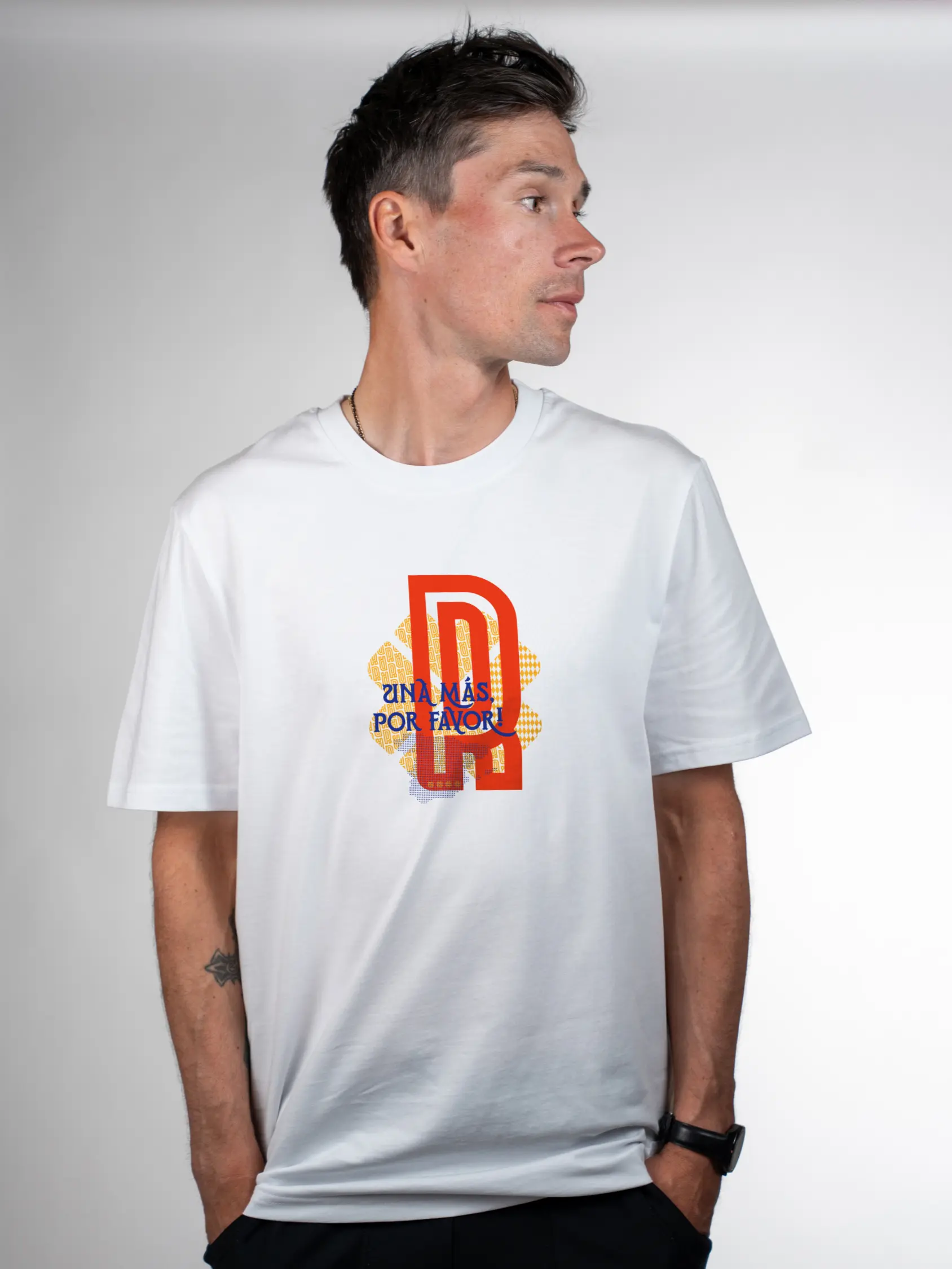 T-Shirt Una Mas White M - Image 4
