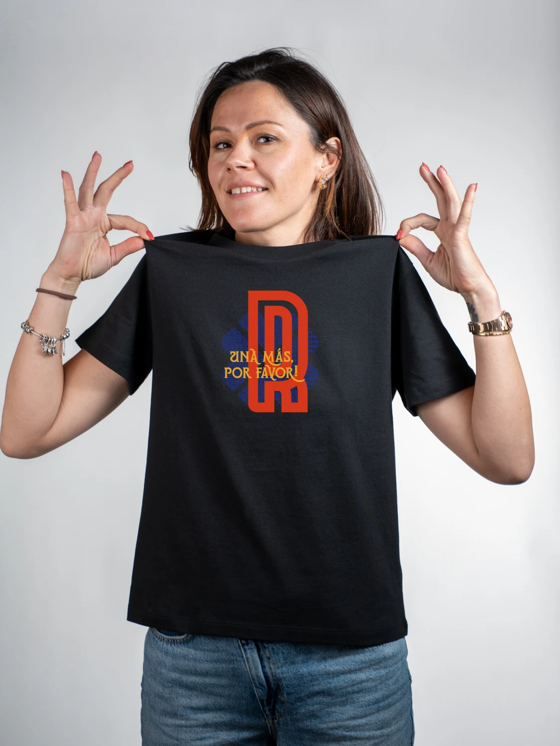 Majica Una Más Črna Ž - slika 5