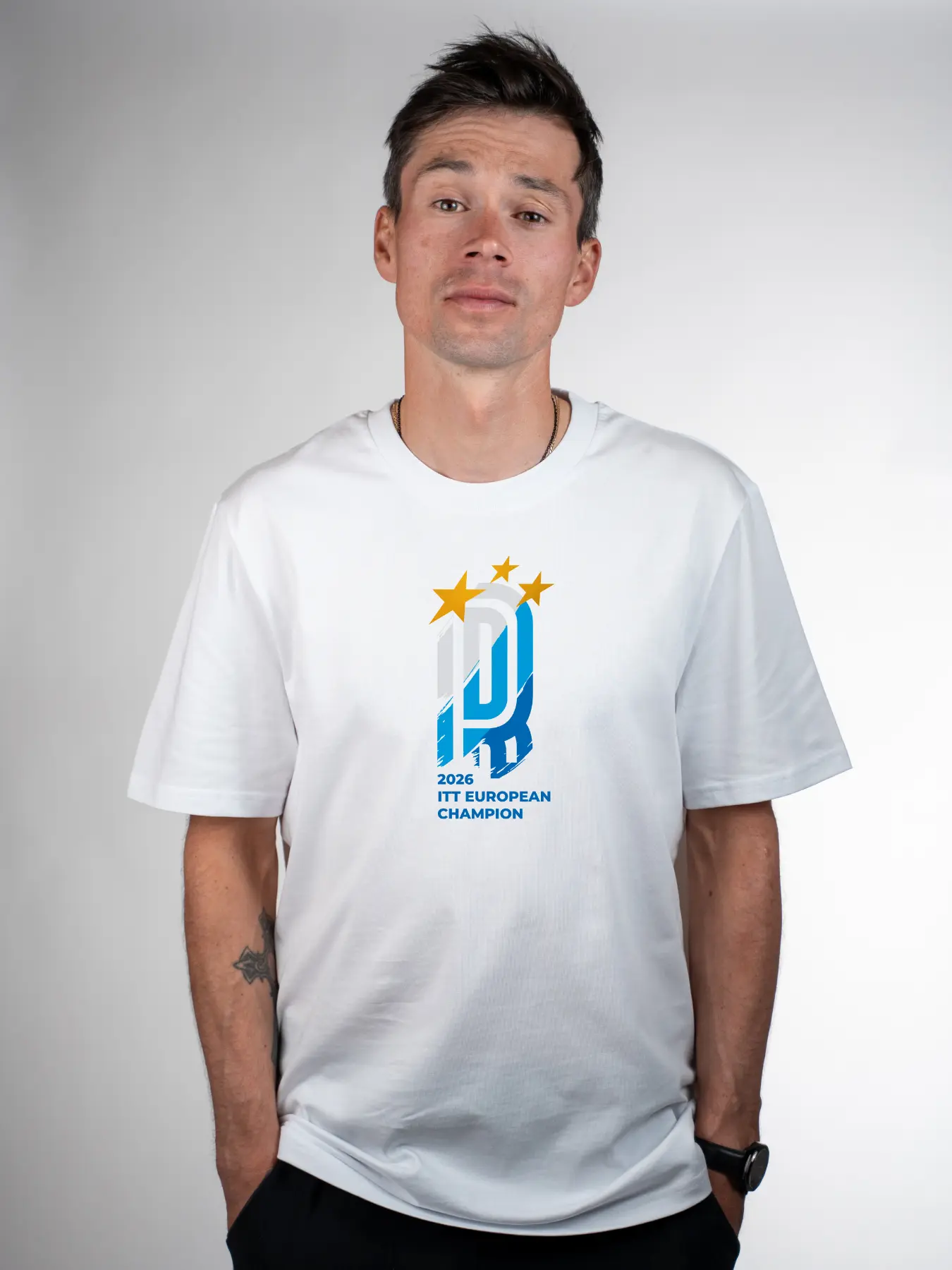 T-Shirt European champion ITT Mens - Image 2