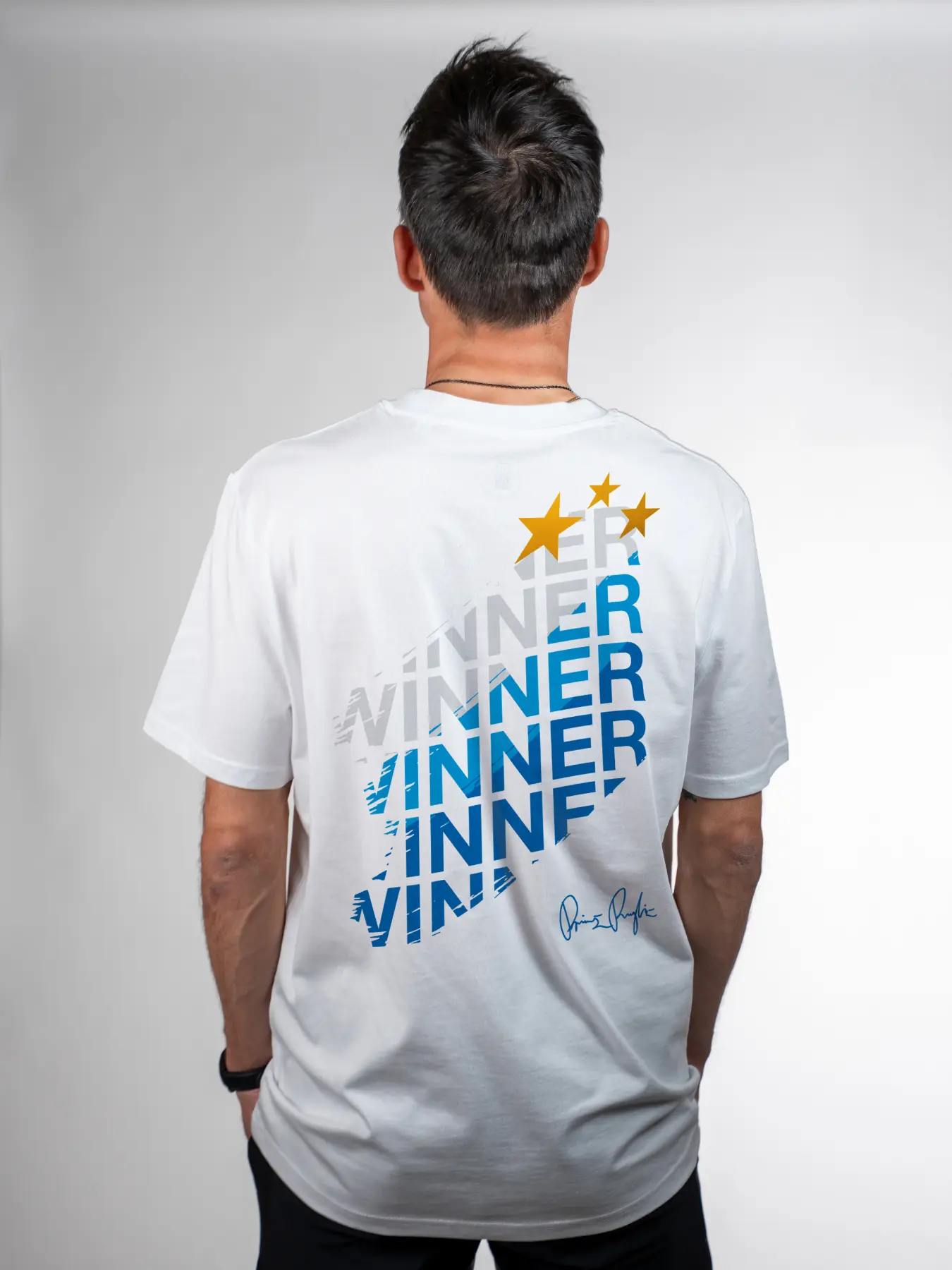 T-Shirt European champion ITT Mens