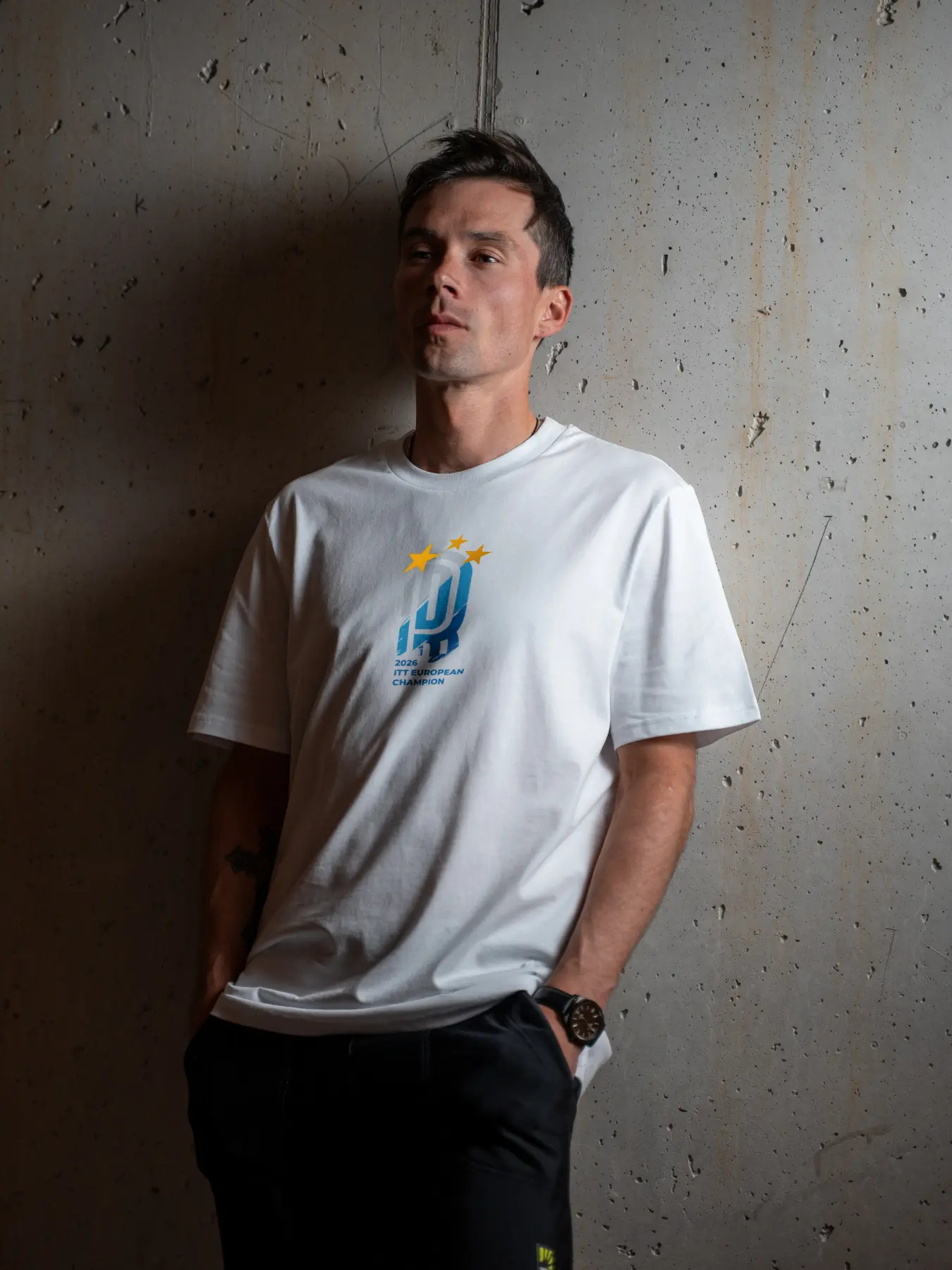 T-Shirt European champion ITT Mens - Image 3